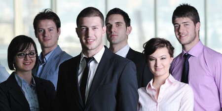 Picture office staff